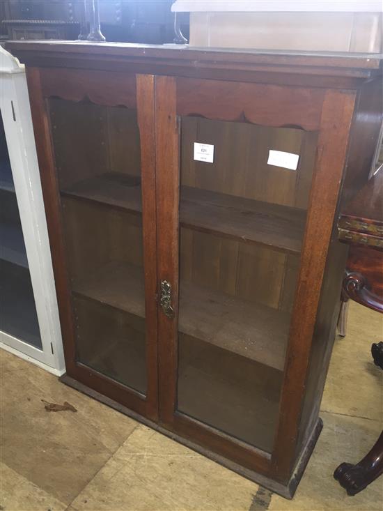 Oak glazed cabinet